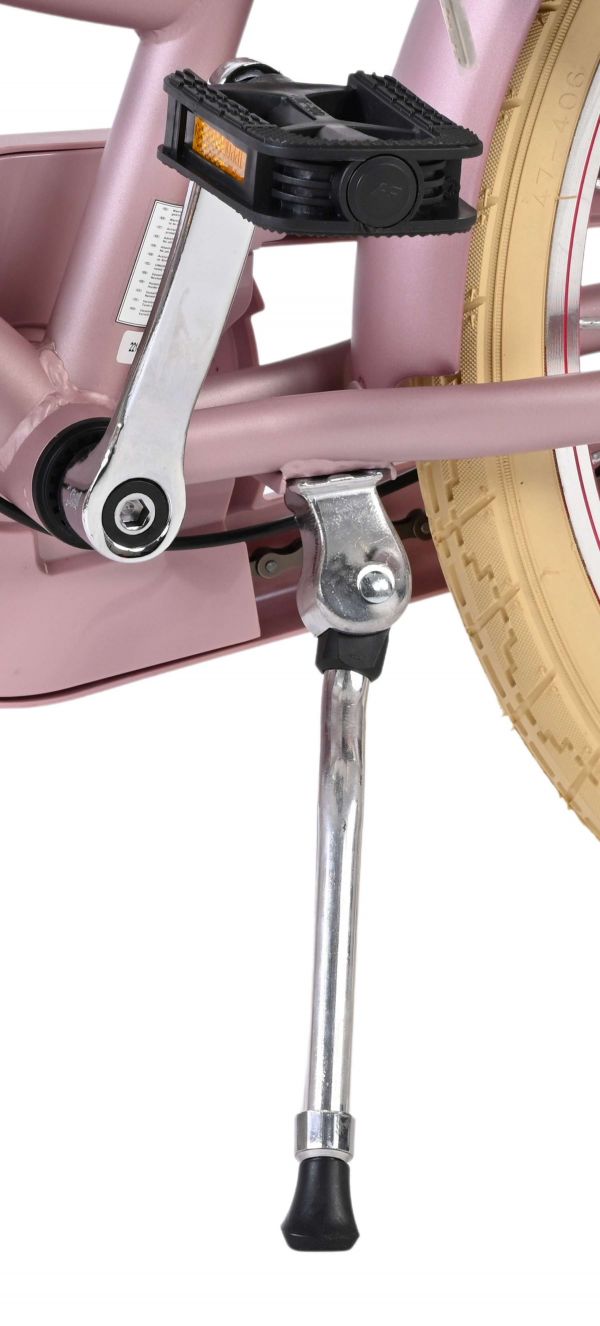 Volare Excellent Kinderfiets - Meisjes - 20 inch - Mat Roze - Shimano Nexus 3 versnellingen