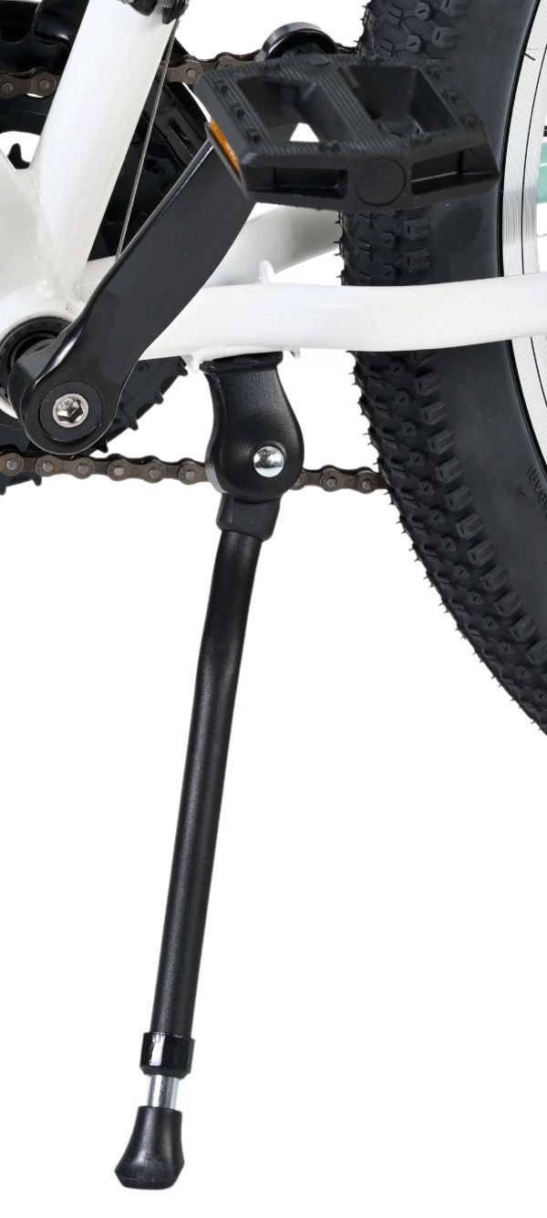 Volare Boost Kinderfiets - 24 inch - Wit/Mintgroen - 21 Speed