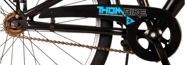 Volare Thombike Kinderfiets - Jongens - 24 inch - Zwart Blauw - Twee handremmen