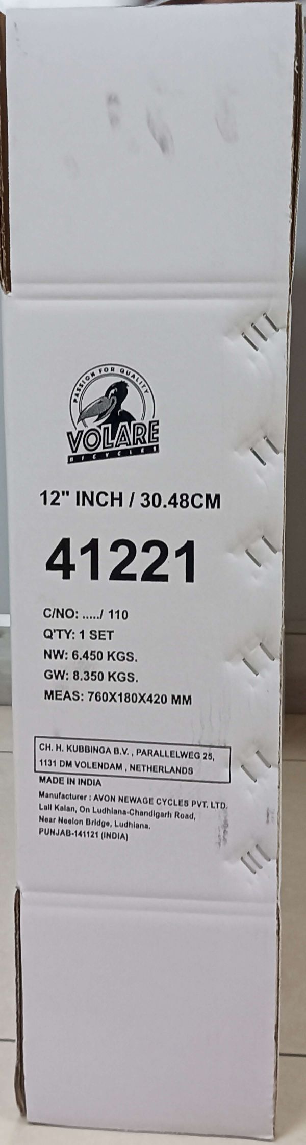 Spider-Man Kinderfiets - Jongens - Mag Wheels - 12 inch - Rood