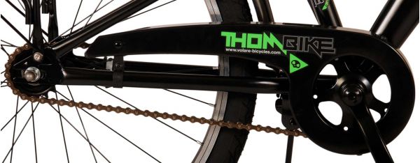 Volare Thombike Kinderfiets - Jongens - 24 inch - Zwart Groen