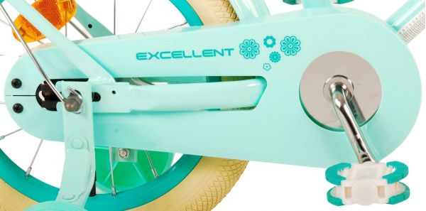 Volare Excellent Kinderfiets - Meisjes - 14 inch - Groen Volare Excellent Kinderfiets - Meisjes - 14 inch - Groen