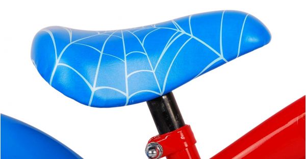 Spider-Man Kinderfiets - Jongens - 16 inch - Blauw/Rood - Twee handremmen