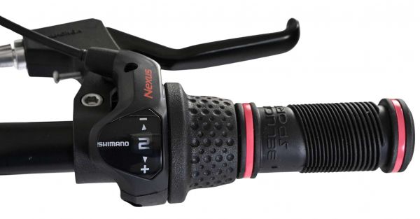 Volare XC Race Kinderfiets - 24 inch - Nexus 3 - Wit/Roze