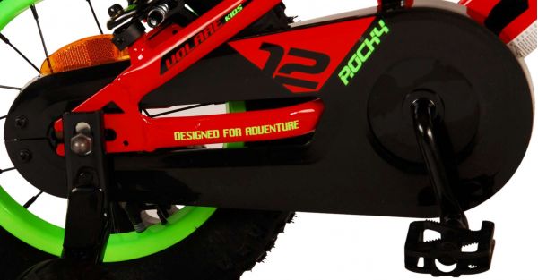 Volare Rocky Kinderfiets - Jongens - 12 inch - Rood Volare Rocky Kinderfiets - Jongens - 12 inch - Rood