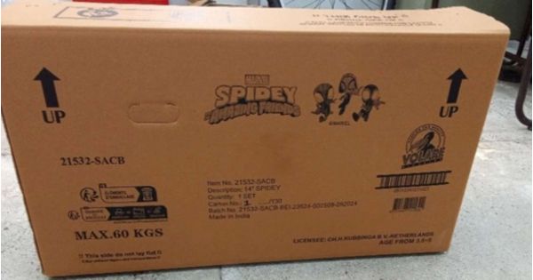 Spidey Kinderfiets - Jongens - 14 inch - Blauw