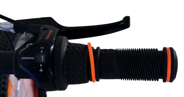 Volare Rocky Kinderfiets - 24 inch - Blauw - Shimano Nexus 3 versnellingen