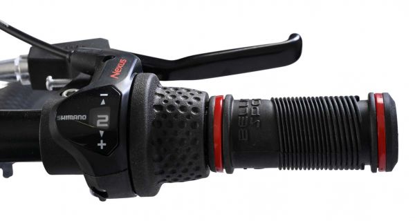 Volare XC Race Kinderfiets - 24 inch - Nexus 3 - Rood/Grijs