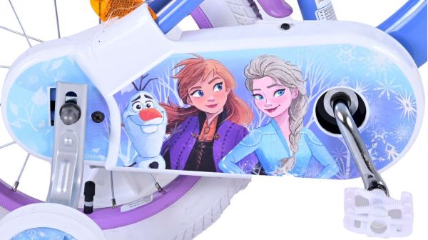 Disney Frozen 2 Kinderfiets - Meisjes - 14 inch - Blauw/Paars