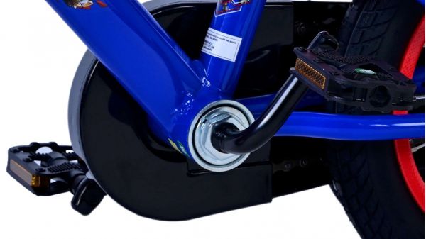 Sonic Prime Kinderfiets - Jongens - 12 inch - Blauw Rood - Twee handremmen Sonic Prime Kinderfiets - Jongens - 12 inch - Blauw Rood - Twee handremmen