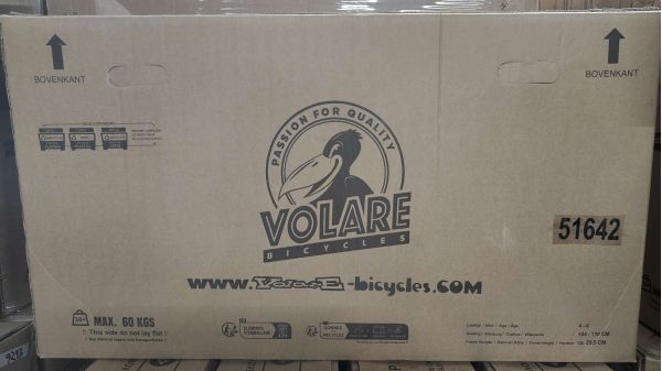 Volare Ashley Kinderfiets - Meisjes - 16 inch - Roze/Rood