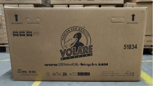 Volare Blossom Kinderfiets - Meisjes - 18 inch - Wit