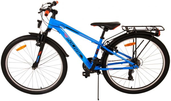 Volare Cross Kinderfiets - Jongens - 26 inch - Blauw - 21 versnellingen - Twee handremmen