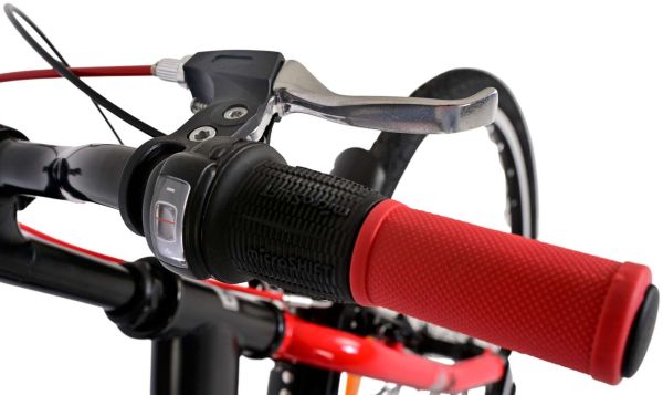 Volare Thombike Kinderfiets - Jongens - 26 inch - Zwart Rood - Shimano Nexus 3
