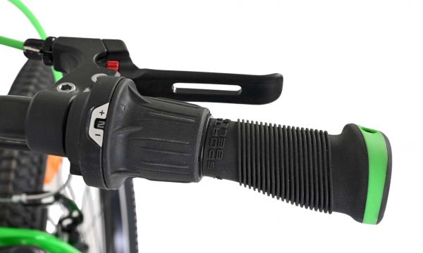 Volare Boost Kinderfiets - 24 inch - Zilver/Groen - 21 Speed