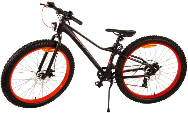 Volare Gradient Kinderfiets - Jongens - 26 inch - Zwart Oranje - 7 versnellingen