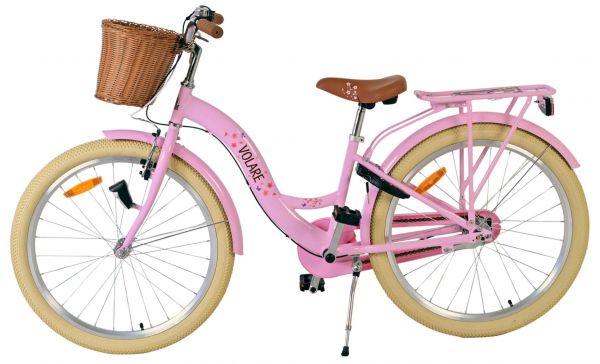 Volare Blossom Kinderfiets - Meisjes - 24 inch - Roze - Shimano Nexus 3