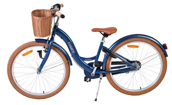 Volare Ashley Kinderfiets - Meisjes - 24 inch - Blauw - Shimano Nexus 3