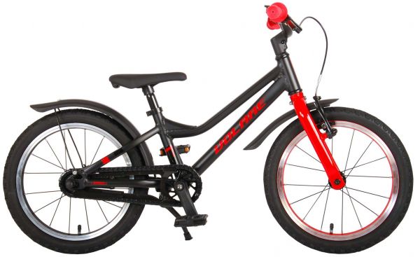 Volare Blaster Kinderfiets - Jongens - 16 inch  - Zwart/Rood - Prime Collection