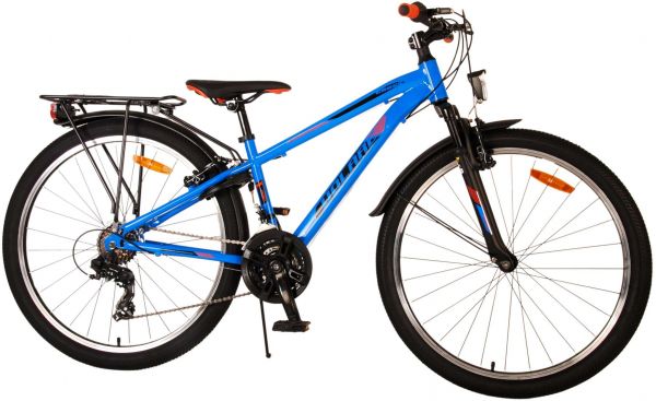 Volare Cross Kinderfiets - Jongens - 26 inch - Blauw - 21 versnellingen - Twee handremmen