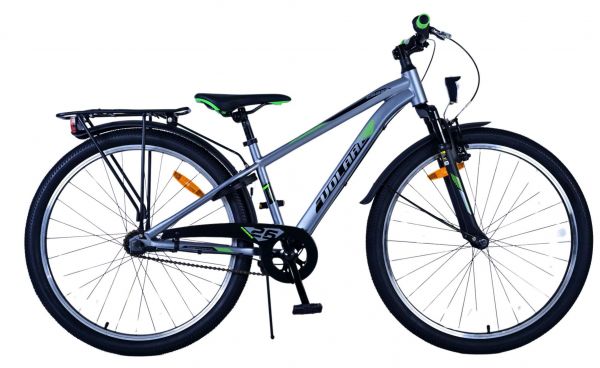 Volare Cross Kinderfiets - Jongens - 26 inch - donker Grijs - 3 Versnellingen