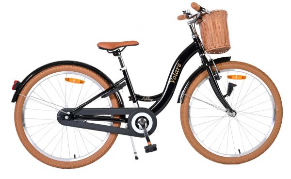 Volare Ashley Kinderfiets - Meisjes - 24 inch - Zwart