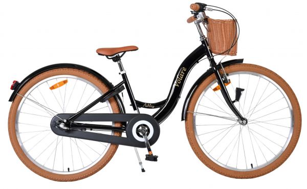 Volare Ashley Kinderfiets - Meisjes - 26 inch - Zwart - Shimano Nexus 3