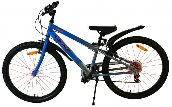 Volare Rocky Kinderfiets - Jongens - 24 inch - Blauw - 7 versnellingen