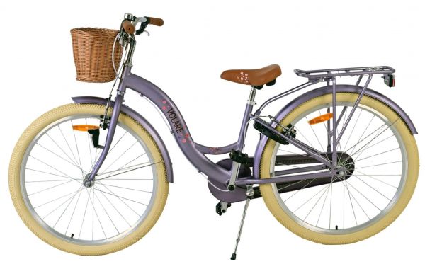 Volare Blossom Kinderfiets - Meisjes - 26 inch - Paars - Twee handremmen