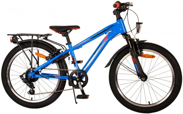 Volare Cross Kinderfiets - Jongens - 20 inch - Blauw - 6 versnellingen Volare Cross Kinderfiets - Jongens - 20 inch - Blauw - 6 versnellingen