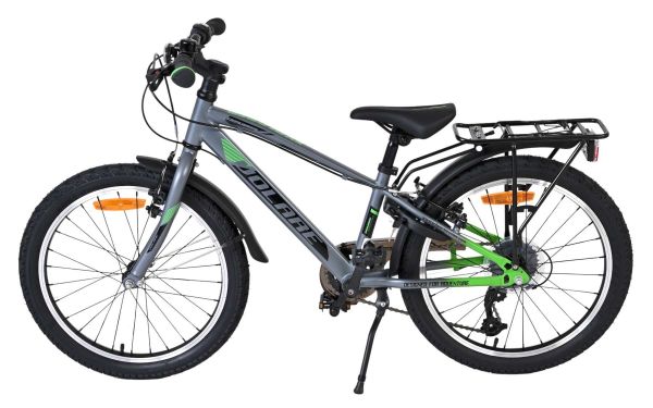 Volare Explorer Kinderfiets - 20 inch - Donkergrijs - 7 Speed
