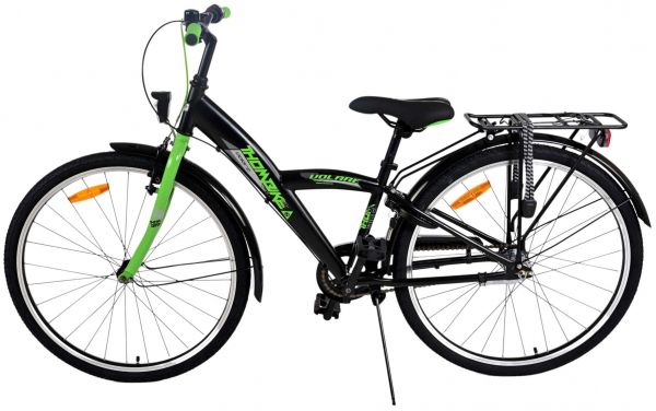 Volare Thombike Kinderfiets - Jongens - 26 inch - Zwart Groen - Shimano Nexus 3