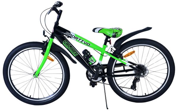 Volare Sportivo Kinderfiets - Jongens - 24 inch - Groen - 7 versnellingen