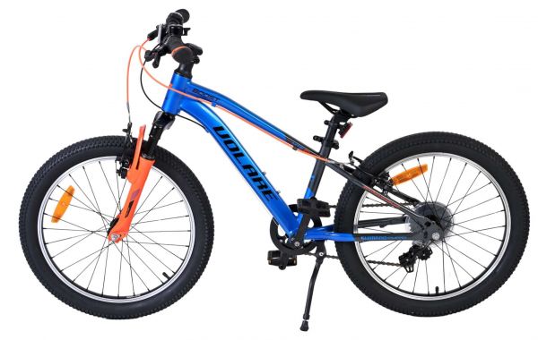 Volare Boost Kinderfiets - 20 inch - Blauw/Grijs - 7 Speed