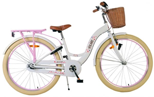 Volare Blossom Kinderfiets - Meisjes - 26 inch - Wit - Nexus 3 versnellingen Volare Blossom Kinderfiets - Meisjes - 26 inch - Wit - Nexus 3 versnellingen