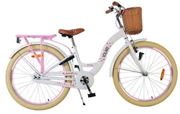 Volare Blossom Kinderfiets - Meisjes - 24 inch - Wit