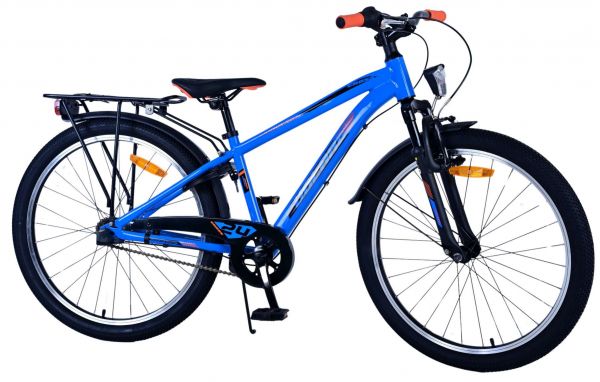 Volare Cross Kinderfiets - Jongens - 24 inch - Blauw - 3 versnellingen