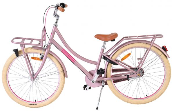 Volare Excellent Kinderfiets - Meisjes - 24 inch - Mat Roze- Shimano Nexus 3 versnellingen