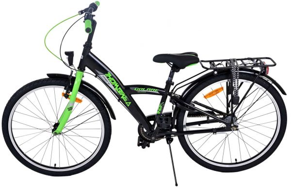 Volare Thombike Kinderfiets - Jongens - 24 inch - Groen Zwart - Shimano Nexus 3