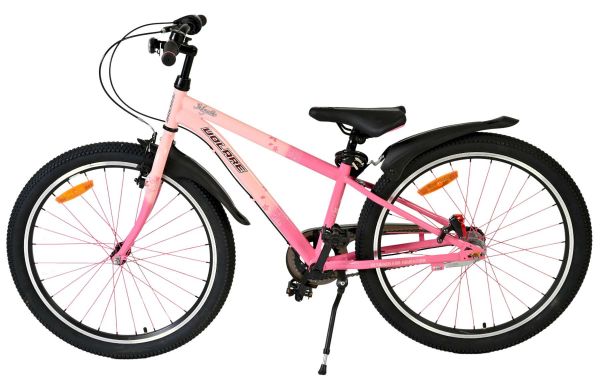 Volare Mystic Kinderfiets - 24 inch - Roze - Shimano Nexus 3