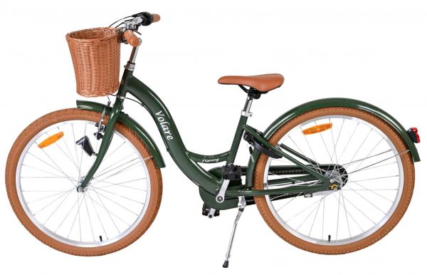 Volare Ashley Kinderfiets - Meisjes - 24 inch - Groen - Nexus 3