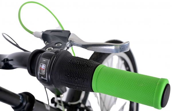 Volare Thombike Kinderfiets - Jongens - 24 inch - Groen Zwart - 3 versnellingen Volare Thombike Kinderfiets - Jongens - 24 inch - Groen Zwart - 3 versnellingen