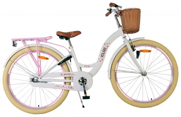 Volare Blossom Kinderfiets - Meisjes - 26 inch - Wit