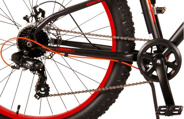 Volare Gradient Kinderfiets – Jongens – 26 inch – Zwart Oranje – 7 speed – Prime Collection Volare Gradient Kinderfiets – Jongens – 26 inch – Zwart Oranje – 7 speed – Prime Collection