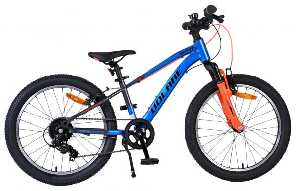 Volare Boost Kinderfiets - 20 inch - 7 Speed - Blauw/Grijs