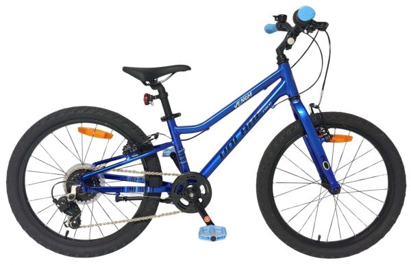 Volare Venom Kinderfiets - Jongens - 18 inch - Blauw - Twee handremmen