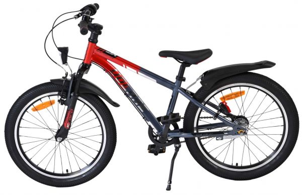 Volare XC Race Kinderfiets - 20 inch - Rood Grijs - Shimano Nexus 3