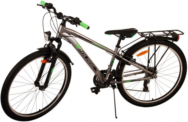 Volare Cross Kinderfiets - Jongens - 26 inch - Grijs - 21 versnellingen - Twee handremmen