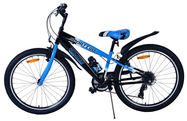 Volare Sportivo Kinderfiets - Jongens - 24 inch - Blauw - 7 versnellingen