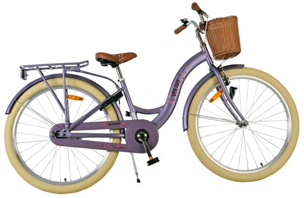 Volare Blossom Kinderfiets - Meisjes - 26 inch - Paars